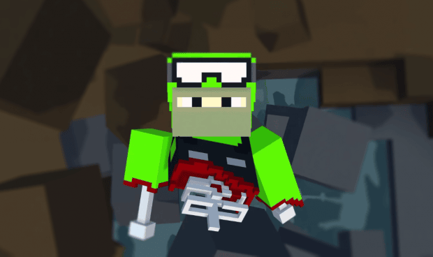 Online competitive first-person shooter: Call of Blocks